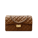 Bolsa Kiara Média Couro Caramelo