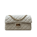 Bolsa Kiara Média Couro Off White