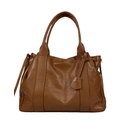 Bolsa Rose Couro Caramelo