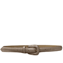 Cinto Pavia Couro Croco Nude