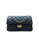 Bolsa Kiara Média Couro Azul Marinho