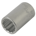 Soquete Estriado 1/2X16MM 44833116 Tramontina Pro