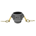 Acoplador Camlock Alumínio Tipo B 1.1/2X1.1/2" 1316 Lupus