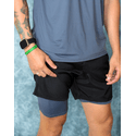 Short Action Masculino - Preto / Cinza