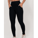 Calça Legging Bolso Frontal - Preta