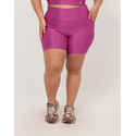 Bermuda Plus Size Framboesa