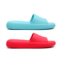 Kit 2 Pares Chinelo Feminino Nuvem Premium Azul e Pink