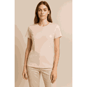 T-shirt rosa básica 