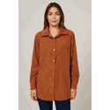 Blazer Longo Comfort terracota