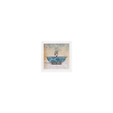Quadro 20x20 - EUA TOILETTE TURQUESE