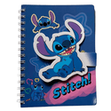 Caderno decorado Stitch