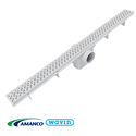 Ralo Linear Sifonado Branco 90cm DN50 21493- AMANCO