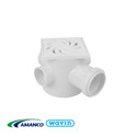Ralo Quadrado Sifonado 100X100X50 3x1 - AMANCO