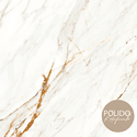 Piso Retificado Polido Calacata 66x66 A-LB 2.18m² - FORMIGRES PREMIUM