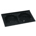 Tanque Sintético Duplo Nº2 110X55 Pedra Escura Preto - A.J. RORATO