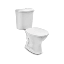 Vaso com Caixa Acoplada Convencional Colonial Branco - HERVY 