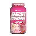 Whey Best Gourmet Pote 907g MK Supplements Milkshake de Morango