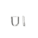 ARGOLA CLICK EM U DETALHE ZIRCONIA - New prata e cia