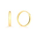 Brinco Argola em Ouro 10K - 1,3cm