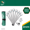 Jogo Chaves Combinada Speedy Catraca 8 peças SATA - ST09079SJ