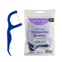 Fita Dental Powerdent FlossPicks 50un