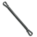 Mola para spring pole 35cm com 2 mosquetões