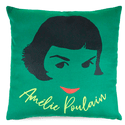 CAPA DE ALMOFADA AMÉLIE POULAIN - Verde