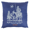 CAPA DE ALMOFADA DOM QUIXOTE - Marinho