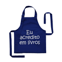 AVENTAL LIVROS - Azul 