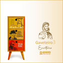 Gaveteiro Escritores 3 Gavetas