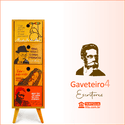 Gaveteiro Escritores 4 Gavetas
