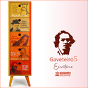 Gaveteiro Escritores 5 gavetas