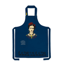 AVENTAL FRIDA KAHLO - Azul