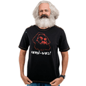 Camiseta Karl Marx - Preta