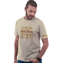 Camiseta Macondo - areia