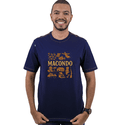 Camiseta Macondo - marinho