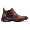 Bota Botina Coturno Chelsea Masculino Ortopédico de Conforto Anatômico Linha Medica Pinhao