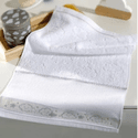 Dohler Toalha Lavabo Felpudo para Bordar - 0.30x0.45 Baby Kids Nuvem - Branco 