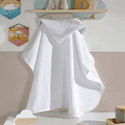 Dohler Toalha Banho com capuz Felpudo para Bordar - Infantil 0.90x0.70- Nuvem Branco 