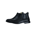 Botas US Cowboys Adulto Modelo Botina Chelsea Masculina Couro Preto