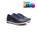 Sapatenis Infantil Franshoes Calce Facil Azul