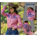 Camisa Sense Rosa Miss Country