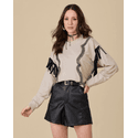 Moletom Cropped Gold - Moon Horse