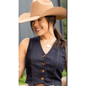 Colete Jeans - Miss Country