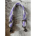 Levantador De Peiteira Em Nylon Roxo/Branco