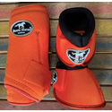 Kit Cloche e Caneleira Boots Horse Laranja