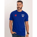 Camiseta Masc Thank Field - Azul Royal