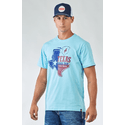 Camiseta Texas Azul Claro 