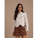 Camisa Cropped Millie - Moon Horse
