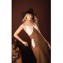 Vestido Bicolor Abigail - Moon Horse